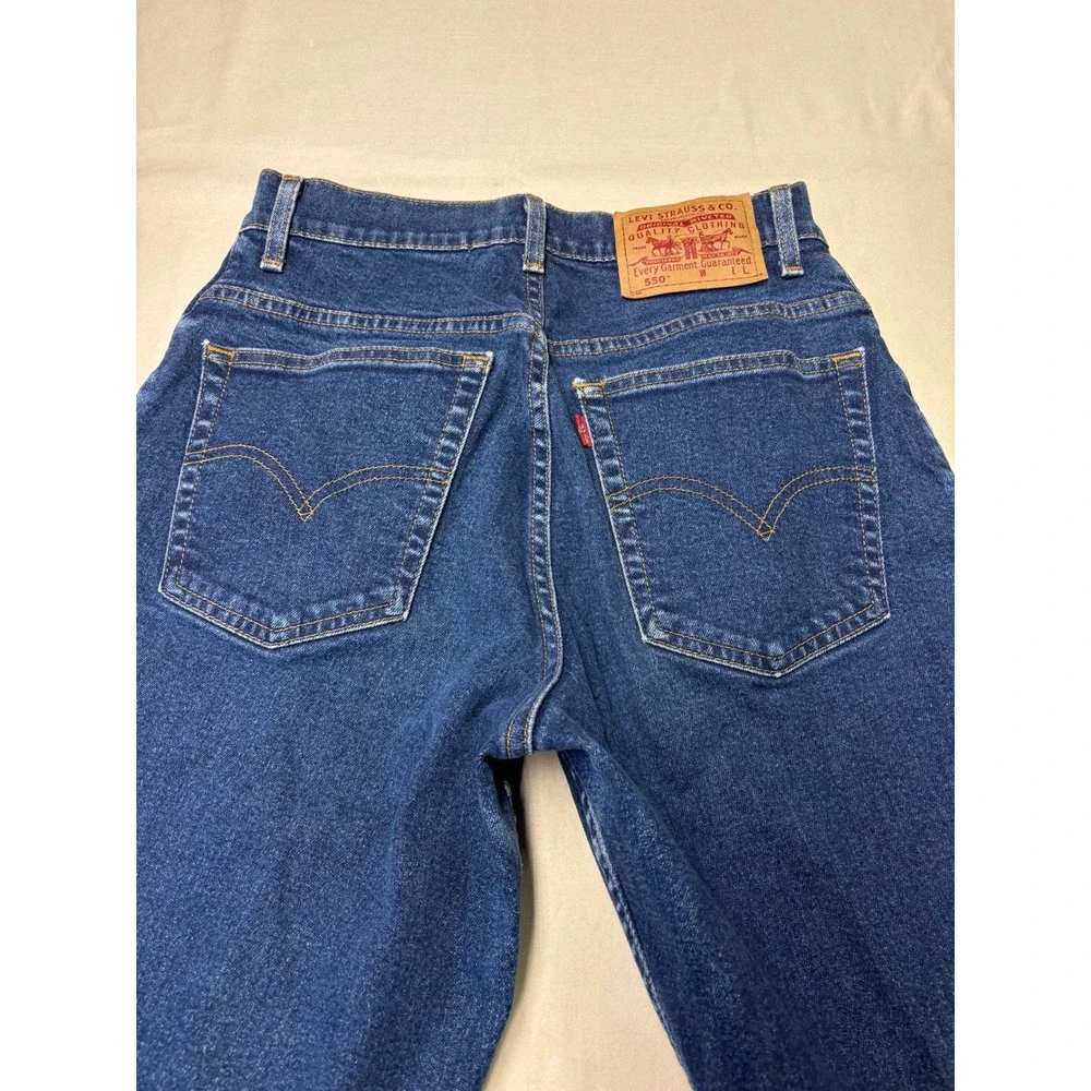 VTG 90s Levi's 550‎ Women's Jeans Size 10 Regular Relaxed Fit Tapered Leg 26 24 - Picture 8 of 15